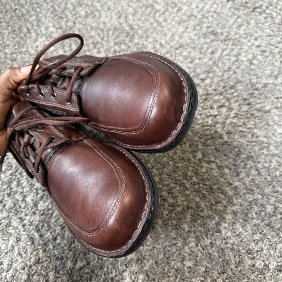 Clarks Unstructured Mens Un.Bend Oxford Shoe Brown Leather Size 13 N Comfort - Picture 7 of 13